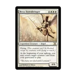 WOTC MtG 10th Ed Reya Dawnbringer (R) EX - Image 1