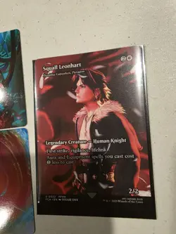 MTG Squall Leonhart (Full Art ) English Final Fantasy Regular - Image 1