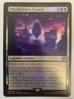 MTG - The Darkness Crystal - Rare FOIL #0096 R - Final Fantasy NM - Image 1