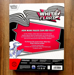 Pokemon TCG: Scarlet & Violet 10.5 White Flare Binder Collection Box - IN HAND!! - Image 2