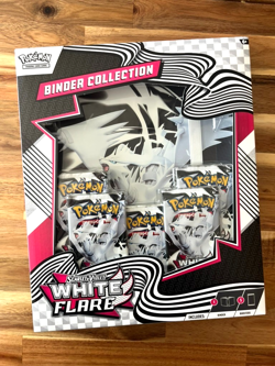 Pokemon TCG: Scarlet & Violet 10.5 White Flare Binder Collection Box - IN HAND!! - Image 1