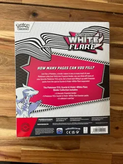 Pokemon TCG: Scarlet & Violet 10.5 White Flare Binder Collection Box - IN HAND!! - Image 2