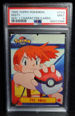 Misty #TV3 - 1999 Topps Pokemon TV Animation - PSA 9 - Image 2