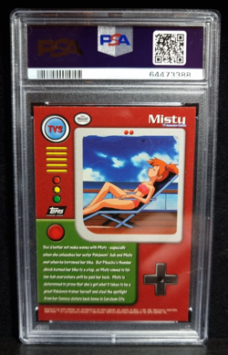 Misty #TV3 - 1999 Topps Pokemon TV Animation - PSA 9 - Image 3
