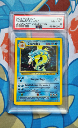 Gyarados - 2002 Pokemon Legendary Collection Holo #12 (not Base set) - PSA 8 - Image 1