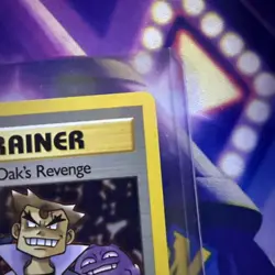 Pokemon TCG Imposter Oak's Revenge76/82 Uncommon Unlimited Team Rocket - Image 3
