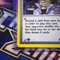 Pokemon TCG Imposter Oak's Revenge76/82 Uncommon Unlimited Team Rocket - Image 5