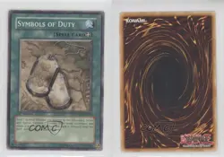 Symbols of Duty 1st Ed. YuGiOh Warriors' Strike Structure Deck #SDWS-EN029 07ns - Image 3