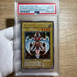 [Used] PSA10 GEM MINT Yu-Gi-Oh! Dunames Dark Witch Secret Rare PSA Yugioh 2000 - Image 1