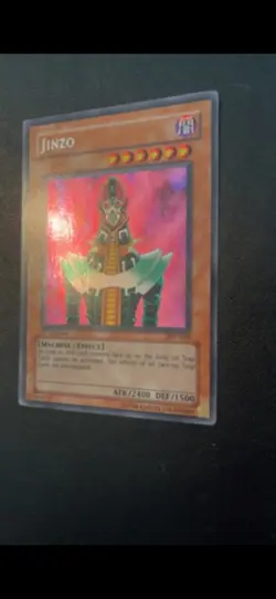 Vintage Yugioh Card Game Jinzo PSV-000 Pharaoh's Servant 1st Edition 🔥 NM Mint - Image 1