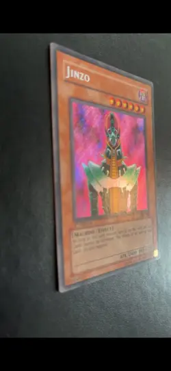 Vintage Yugioh Card Game Jinzo PSV-000 Pharaoh's Servant 1st Edition 🔥 NM Mint - Image 2
