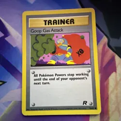 Pokemon Card Goop Gas Attack 78/82 1st Edition Team Rocket NM-Mint - Image 1