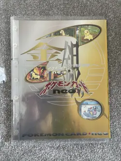 Pokemon Card Japanese Neo Genesis Series Premium File Part 1 Japan - Opened - Image 4