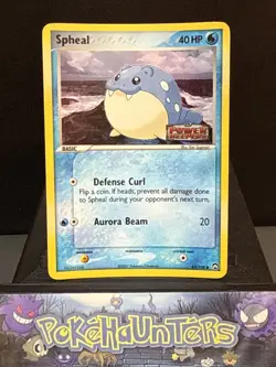Pokemon Card Spheal 65/108 EX Power Keepers Reverse Holo STAMPED Light Play - Image 1