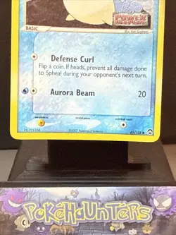 Pokemon Card Spheal 65/108 EX Power Keepers Reverse Holo STAMPED Light Play - Image 3