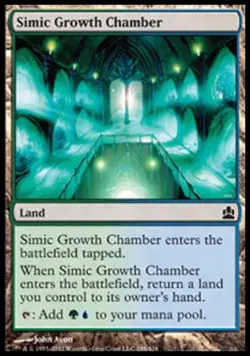Simic Growth Chamber - Medium Play MTG Commander - Image 1
