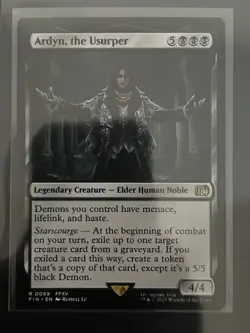 MTG Ardyn, the Usurper Final Fantasy Regular Rare NM - Image 1