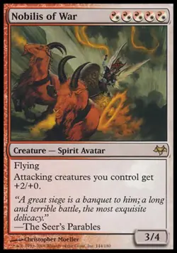 Nobilis of War - Medium Play MTG Eventide - Image 1