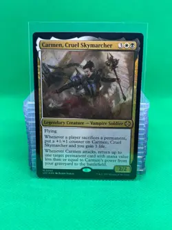 Carmen, Cruel Skymarcher - Foil - The Lost Caverns Of Ixalan Commander - MTG - Image 1