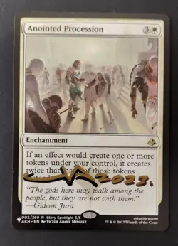 MTG Anointed Procession Signed Victor Adame Minguez - Image 1
