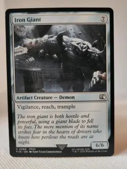 Magic MTG - Iron Giant - Final Fantasy - NMINT #0260 - Image 1