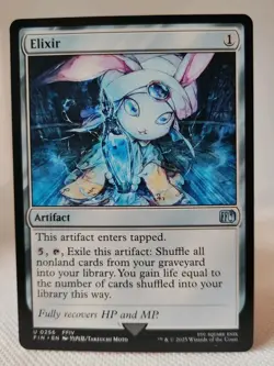 Magic MTG - Elixir - Final Fantasy - NMINT #0256 - Image 1