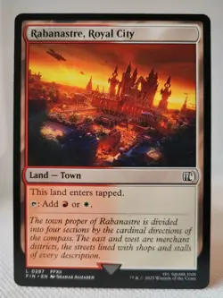 Magic MTG - Rabanastre, Royal City - Final Fantasy - NMINT #0287 - Image 1