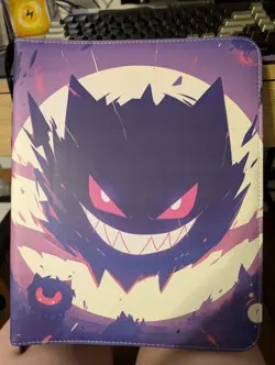 Pokemon Gengar Zip Up 9-Pocket Card Binder with 50 Sheets - Image 1