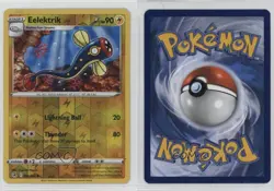 Eelektrik Reverse Foil Pokemon Sword & Shield Fusion Strike #096 17t2 - Image 3