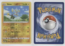 Shinx Reverse Foil Pokemon Sword & Shield Fusion Strike #091 09ff - Image 3