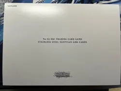 YuGiOh 2024 Stainless Steel Egyptian God Cards English Sealed 25th Anniversary - Image 3