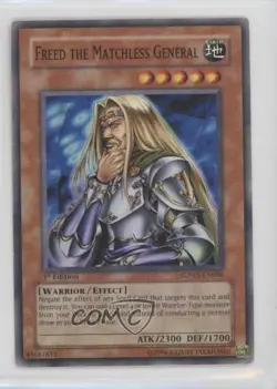 Freed The Matchless General 1st Ed. YuGiOh Warriors' Strike Structure Deck 07ns - Image 1