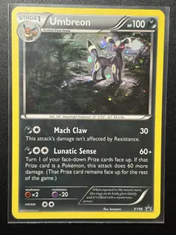Umbreon - XY96 - Holo Black Star Promo - Pokemon Card - MP - Image 1