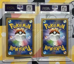 Value Psa10 2-Sequence Number Pikachu Raichu Pokemon Card Game Class - Image 2