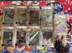 Pokemon Card Psa10 9-Piece Set, Tiltaris Chr And Others - Image 1