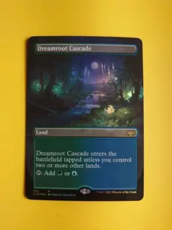 Dreamroot Cascade. VOW FOIL RARE land 282 Magic the Gathering Card. - Image 3