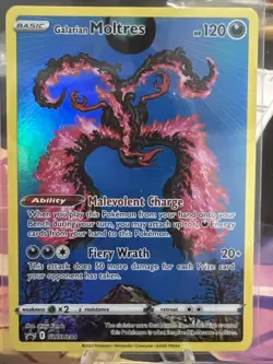 Galarian Moltres SWSH284 SWSH: Sword & Shield Promo Cards Holo - Image 1