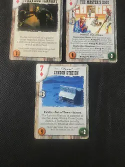 Deadlands Doomtown Boot Hill CCG Card Game Card Lot 7 Seven's Diamond's Mixed - Image 4