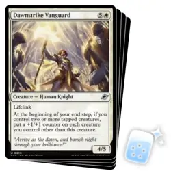 DAWNSTRIKE VANGUARD X4 Edge Of Eternities EOE Magic MTG MINT CARD - Image 1