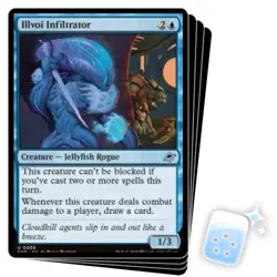 ILLVOI INFILTRATOR X4 Edge Of Eternities EOE Magic MTG MINT CARD - Image 1