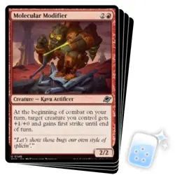 MOLECULAR MODIFIER X4 Edge Of Eternities EOE Magic MTG MINT CARD - Image 1