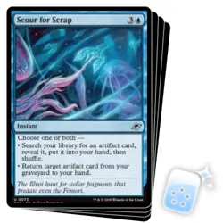 SCOUR FOR SCRAP X4 Edge Of Eternities EOE Magic MTG MINT CARD - Image 1