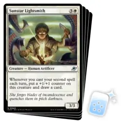 SUNSTAR LIGHTSMITH X4 Edge Of Eternities EOE Magic MTG MINT CARD - Image 1