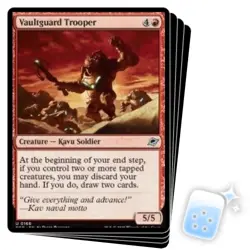VAULTGUARD TROOPER X4 Edge Of Eternities EOE Magic MTG MINT CARD - Image 1