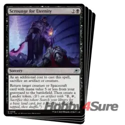 Scrounge For Eternity X4 M/NM Magic: The Gathering MTG Edge Of Eternities - Image 1