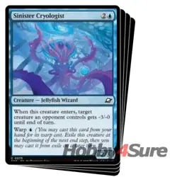 Sinister Cryologist X4 M/NM Magic: The Gathering MTG Edge Of Eternities - Image 1