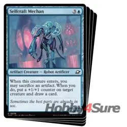 Selfcraft Mechan X4 M/NM Magic: The Gathering MTG Edge Of Eternities - Image 1