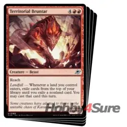 Territorial Bruntar X4 M/NM Magic: The Gathering MTG Edge Of Eternities - Image 1