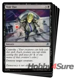 Vote Out X4 M/NM Magic: The Gathering MTG Edge Of Eternities - Image 1