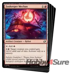 Zookeeper Mechan X4 M/NM Magic: The Gathering MTG Edge Of Eternities - Image 1